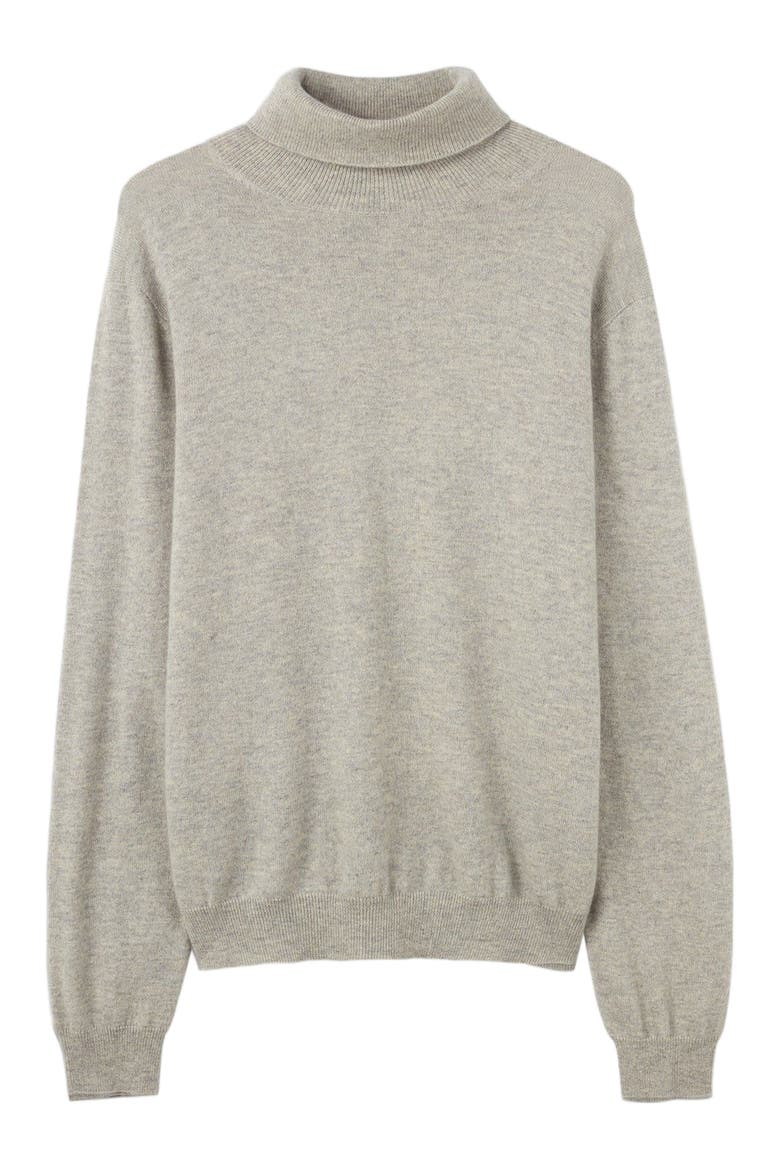 Essential Turtleneck Cashmere Sweater, Alternate, color, dawn blue