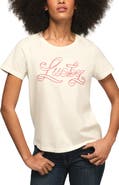 Lucky Brand Lucky Ribbon Crewneck T-Shirt