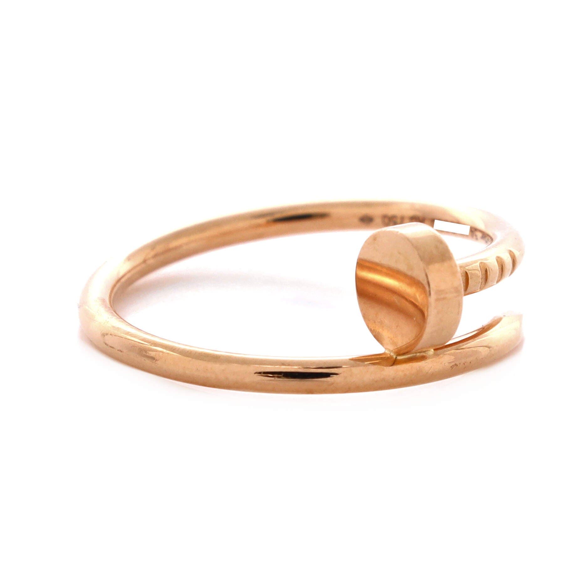 Juste un Clou Ring 18K Rose Gold Small, Alternate, color, Metallic Gold