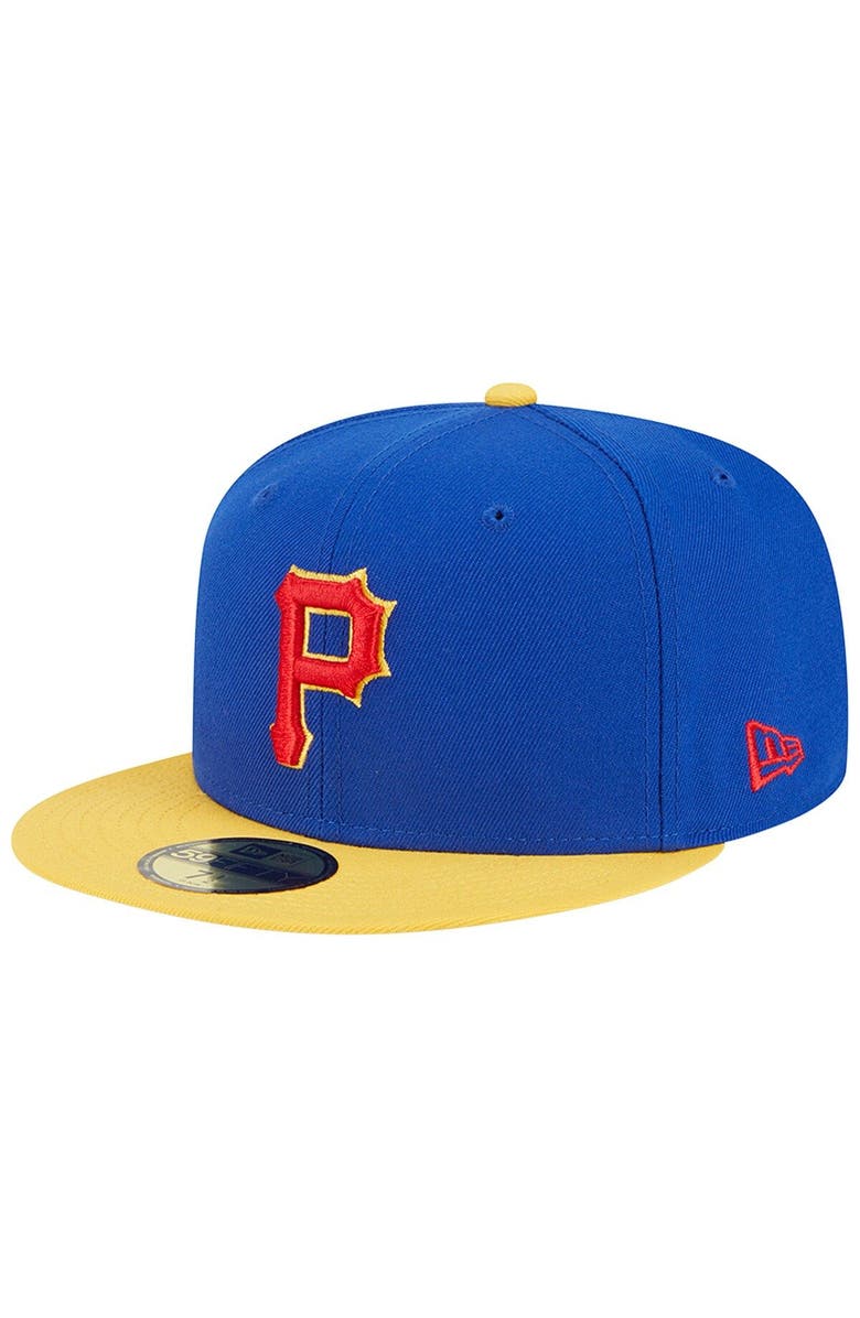 New Era Men's New Era Royal/Yellow Pittsburgh Pirates Empire 59FIFTY Fitted Hat, Alternate, color, Royal