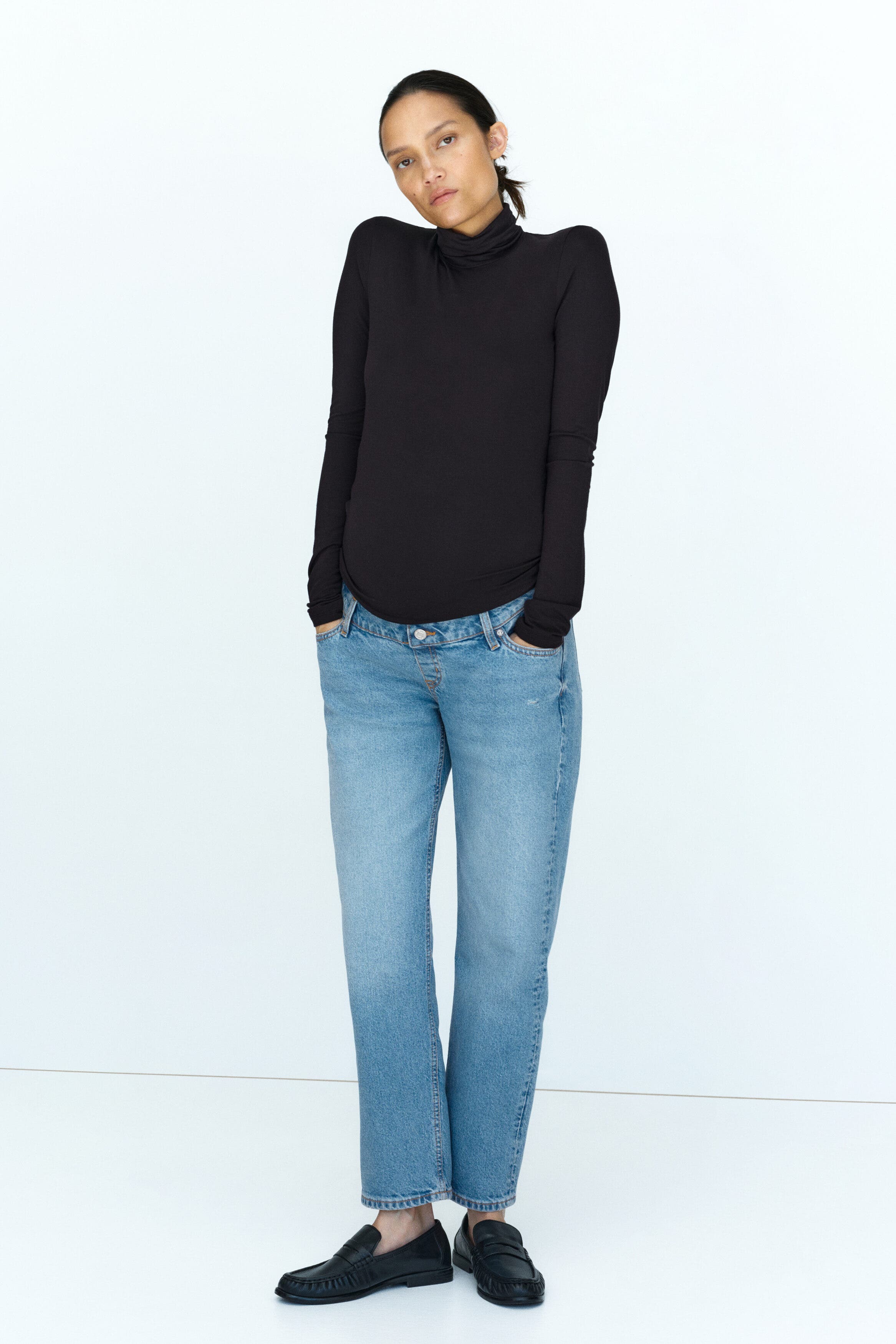 selected Denim blue