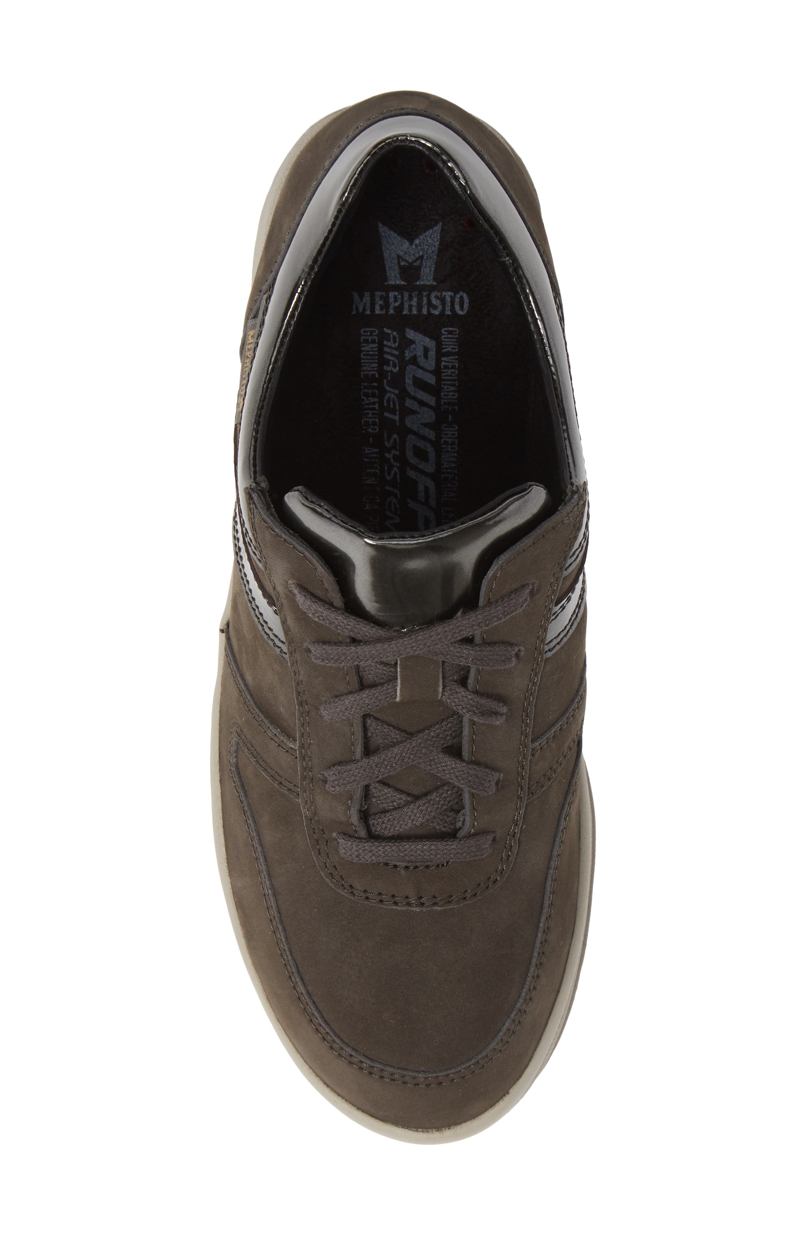 Rebeca Sneaker, Alternate, color, GREY NUBUCK LEATHER