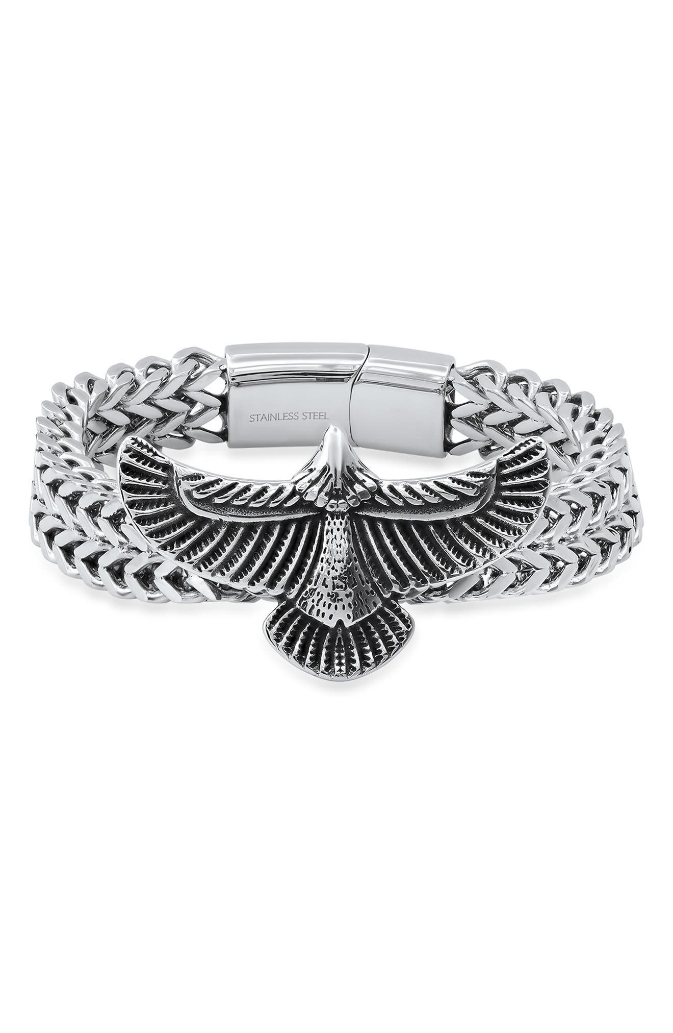 HMY JEWELRY Eagle Wheat Chain Bracelet