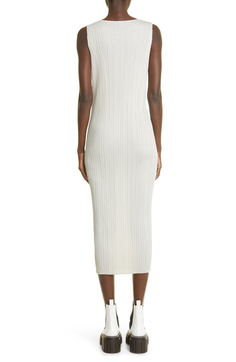 Pleats Please Issey Miyake Basics 2 Pleated Midi Dress, Alternate, color,
