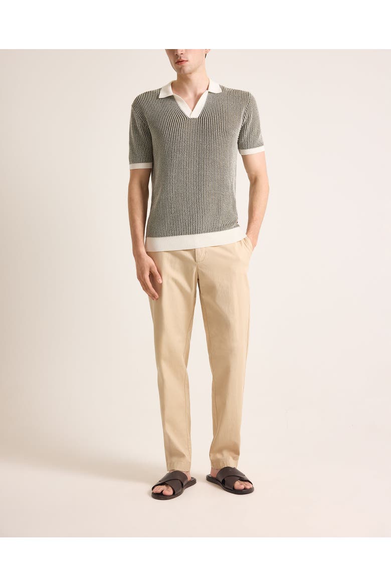 Ray Relaxed Tailored Fit Twill Trousers, Main, color, LATTE