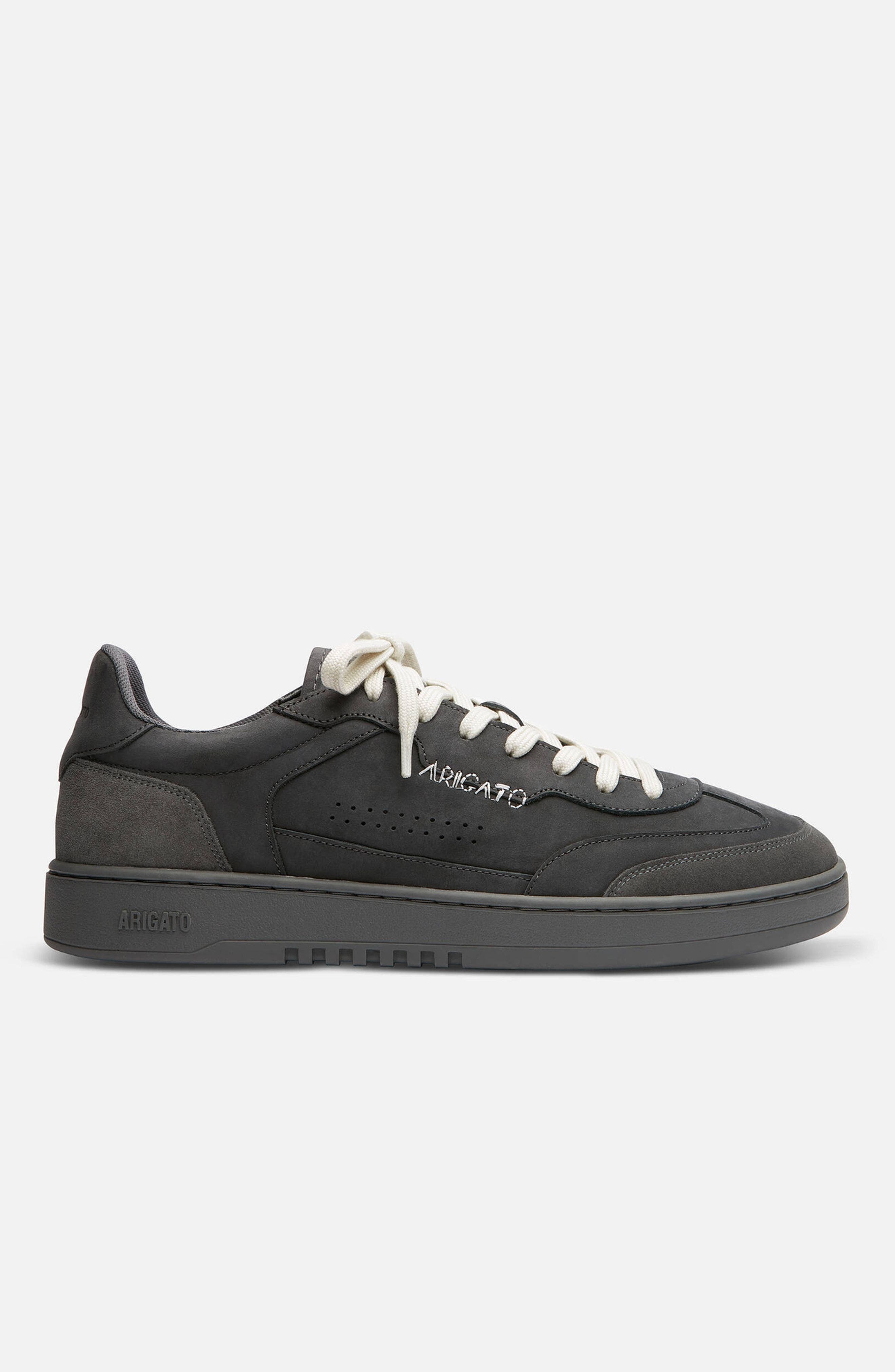 Axel Arigato Dice T-Toe Leather Sneaker, Main, color, Off Black/Off Black