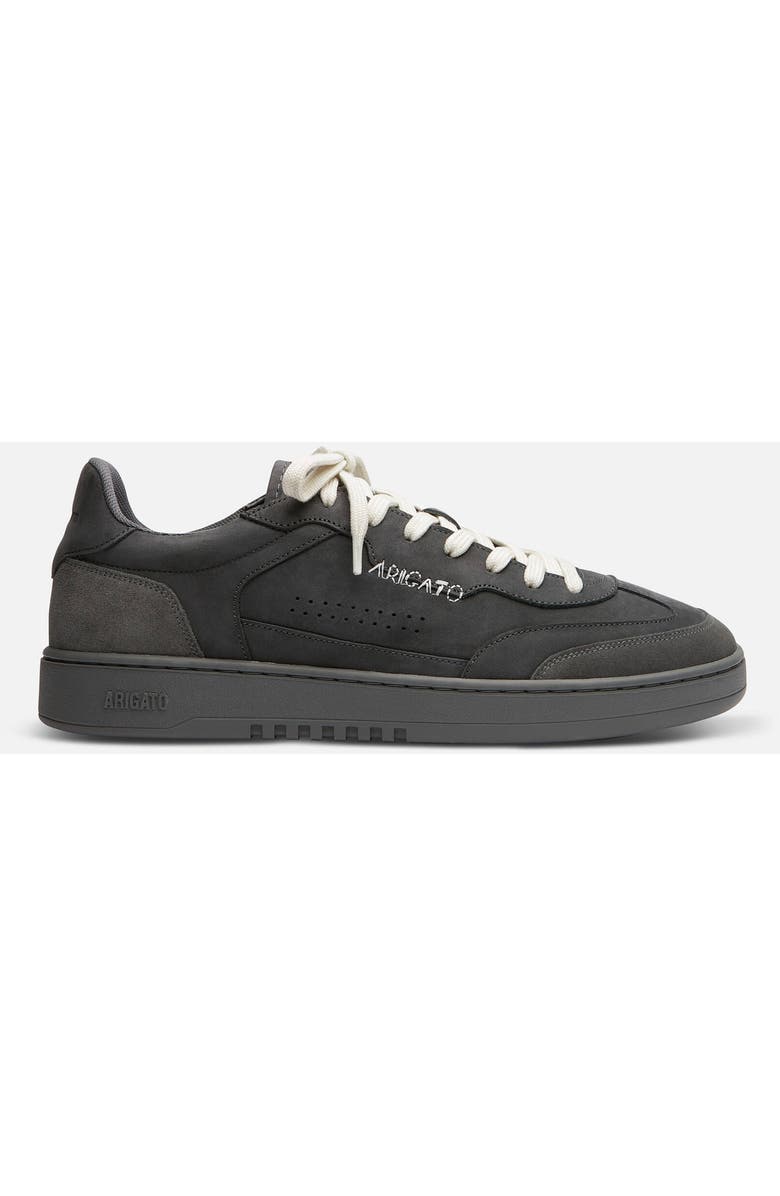 Axel Arigato Dice T-Toe Leather Sneaker, Main, color, Off Black/Off Black