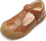 DREAM PAIRS Kids' T-Strap Flat