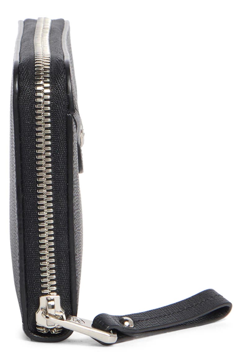 Go Zip Around Wallet, Alternate, color, BLACK