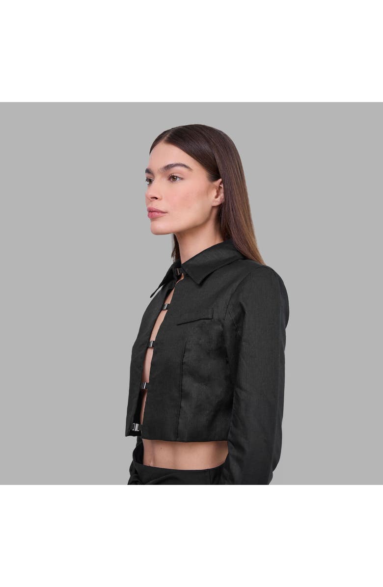 Blvck Paris Blvck Linen Jacket, Alternate, color, 