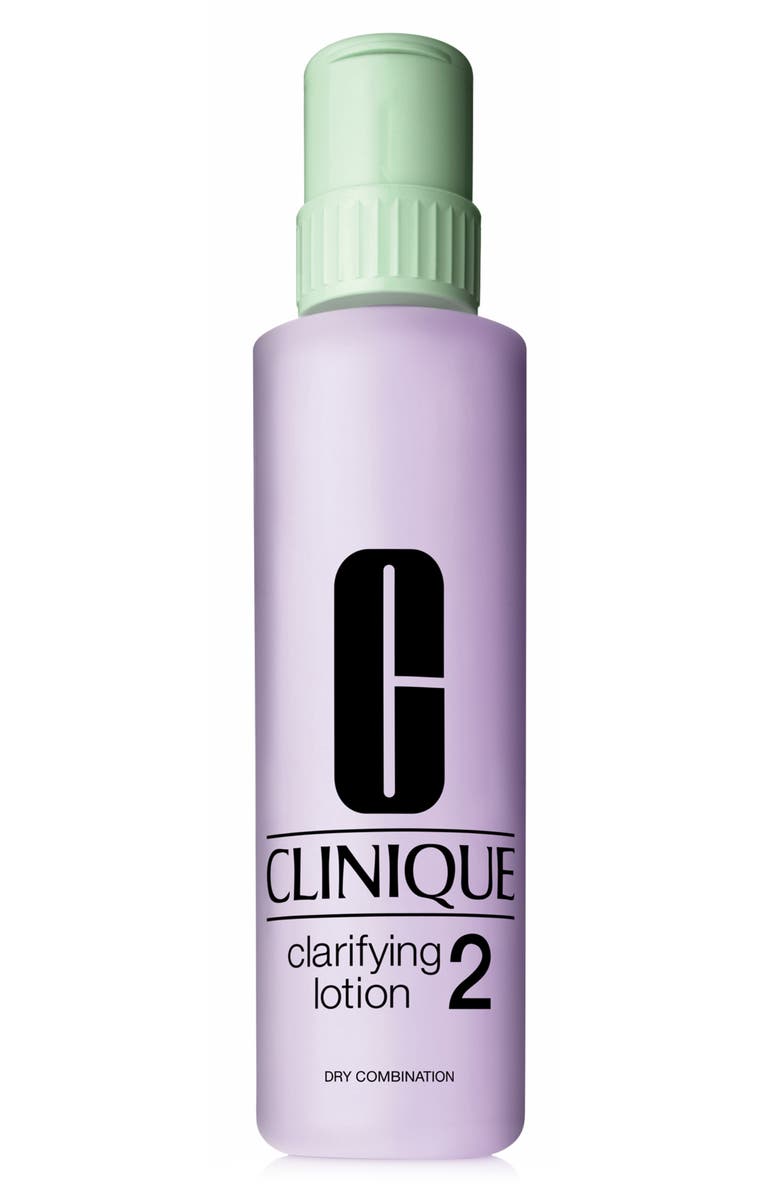 Clinique Jumbo Clarifying Face Lotion Toner 2 for Dry Combination Skin $38 Value, Main, color, 