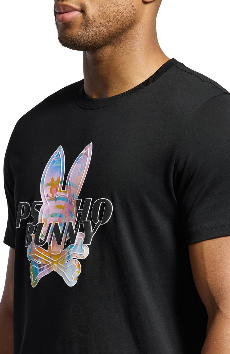 Psycho Bunny Milos Graphic T-Shirt, Alternate, color,