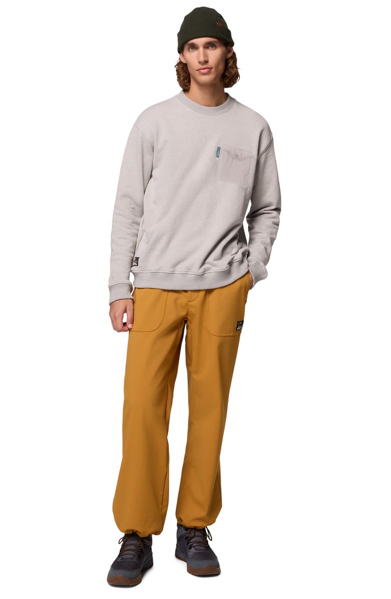 Columbia High Cascades French Terry Sweatshirt, Alternate, color, Dark Stone 278