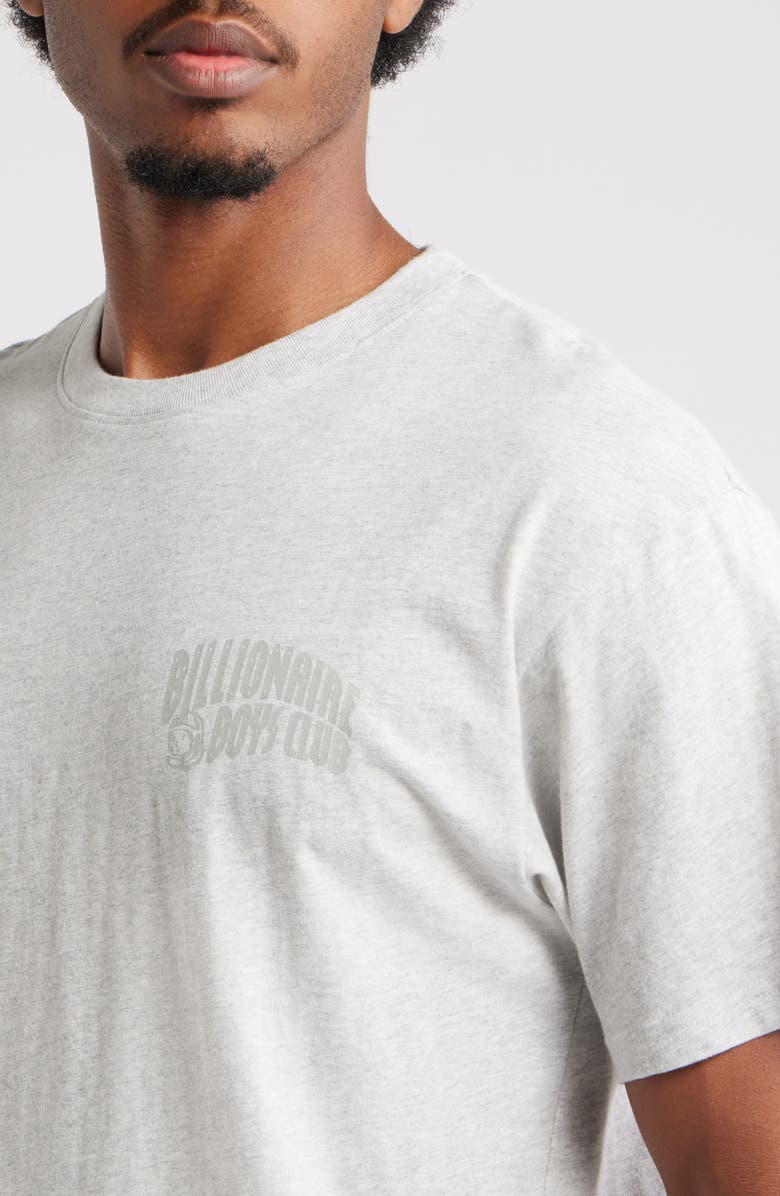 Billionaire Boys Club Small Curve Graphic T-Shirt, Alternate, color, Heather Grey