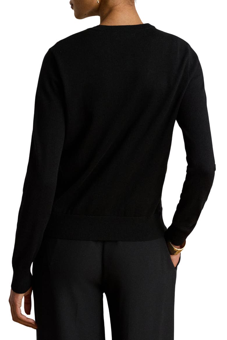Belt Print Cardigan, Alternate, color, BLACK/ MULTI