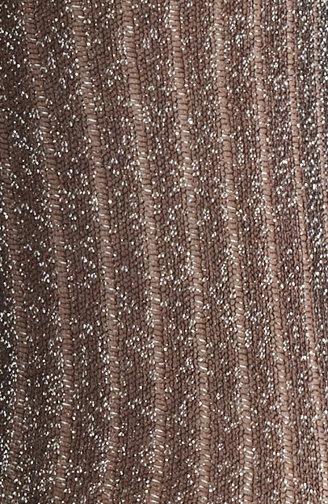 Beam Metallic Rib Crew Socks - image 2