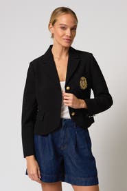 Central Park West Paulie Patch Pocket Blazer