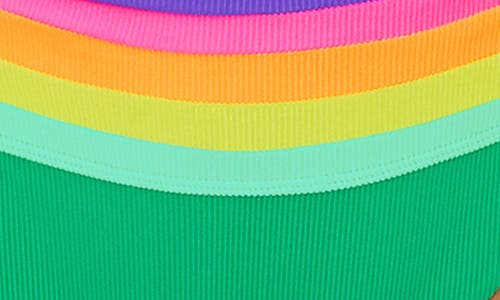 BEACH RIOT BEACH RIOT MILLIE COLORBLOCK HIGH WAIST BIKINI BOTTOMS