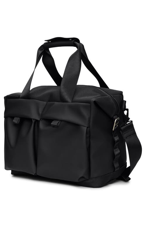 Rains Otaru Weekend Bag Small W3 Travel Bag In Black