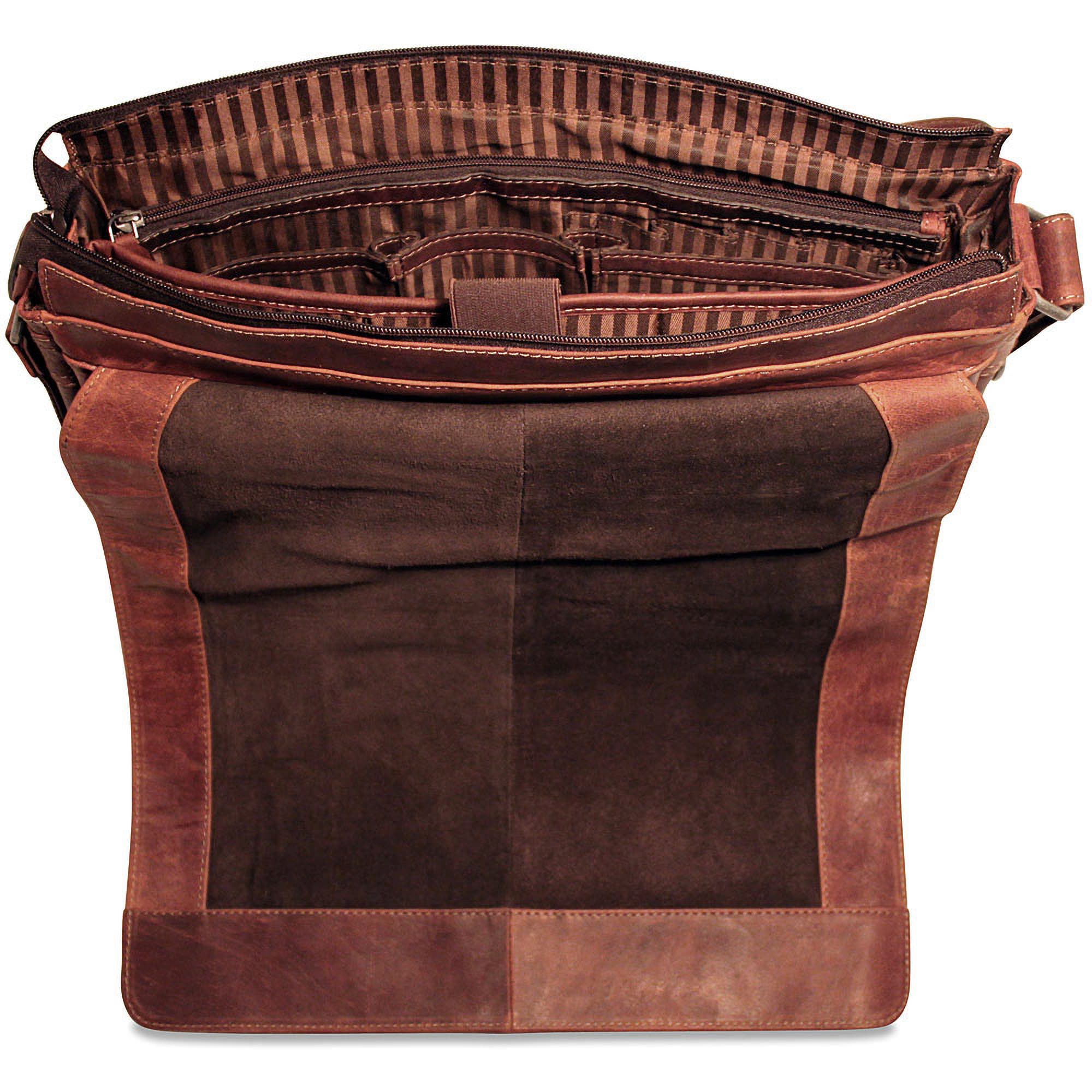 Voyager Full-Size Messenger Bag, Alternate, color, Brown