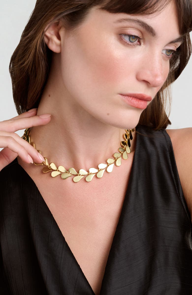 Ted Baker Amelia Abstract Heart Necklace, Alternate, color, Gold Tone