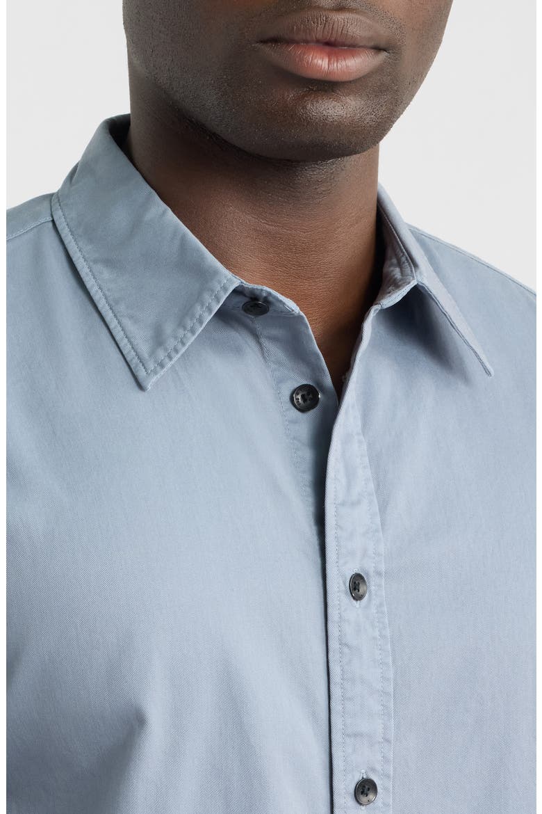 Tomlin Overdyed Shirt, Alternate, color, WASHED DARK BLUE