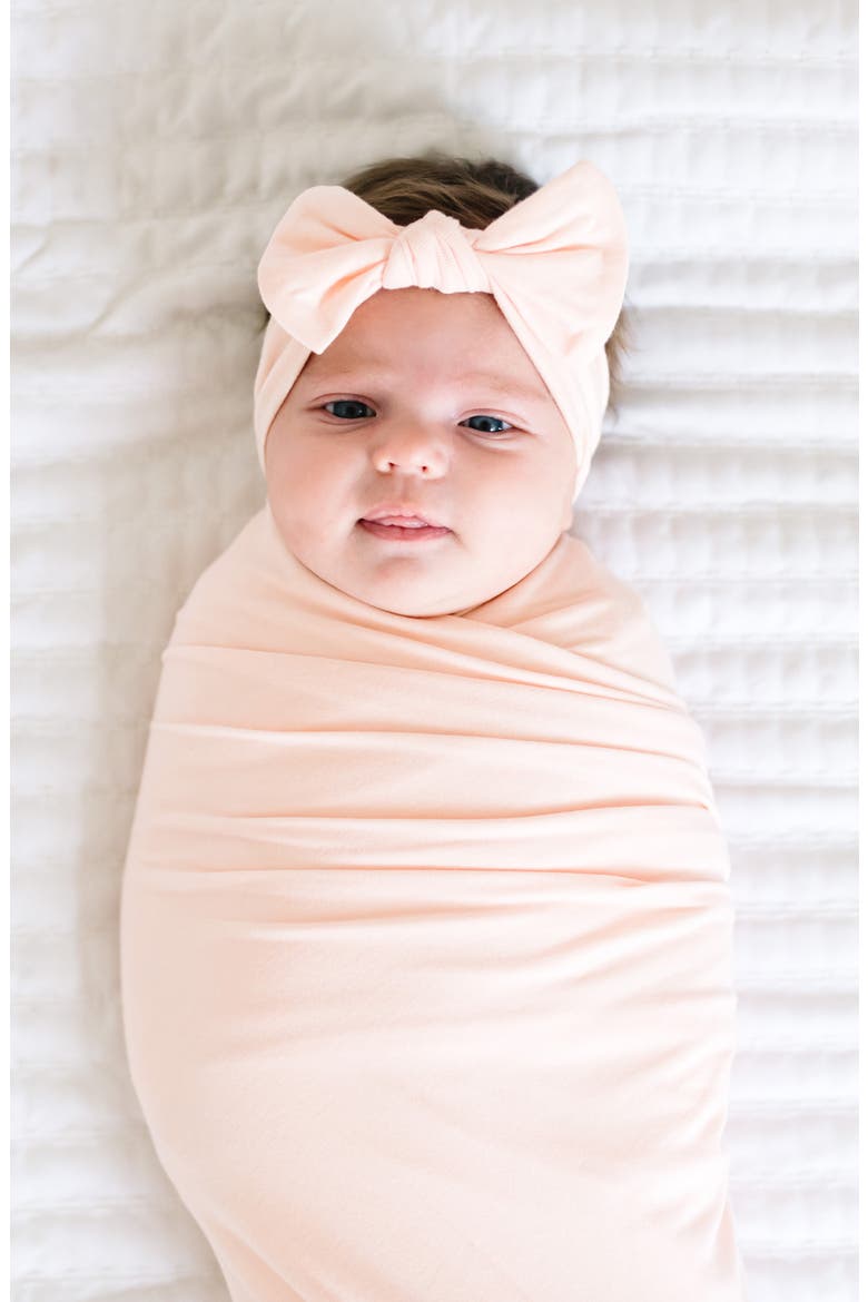Swaddle Blanket, Alternate, color, BLUSH