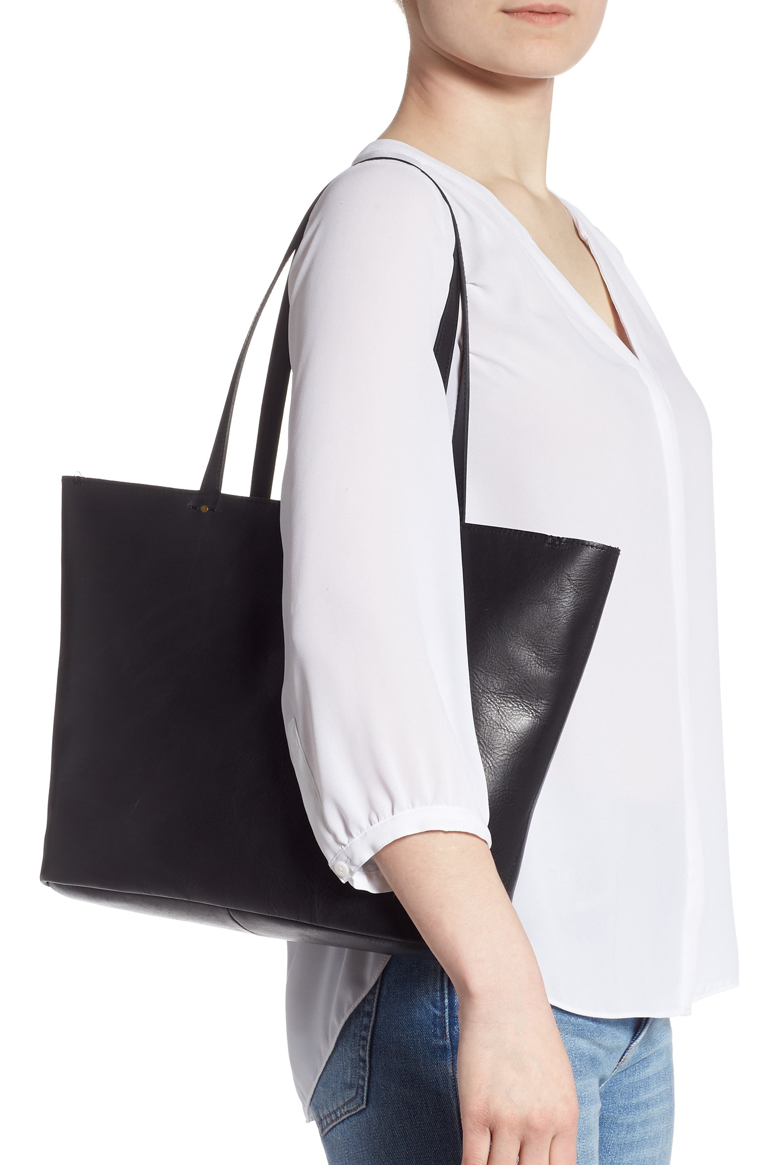 Madewell The Abroad Tote Bag, Alternate, color, 