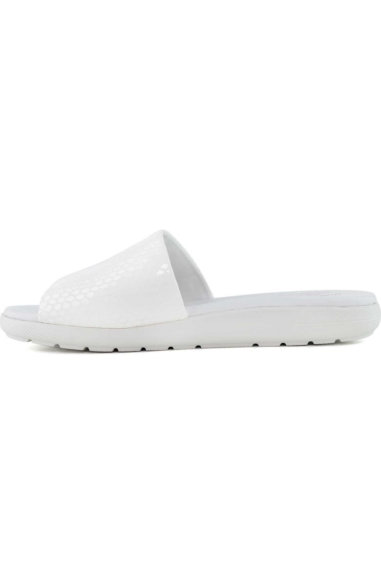 Marc Joseph New York Hudson Snakeskin Embossed Slide Sandal, Alternate, color,