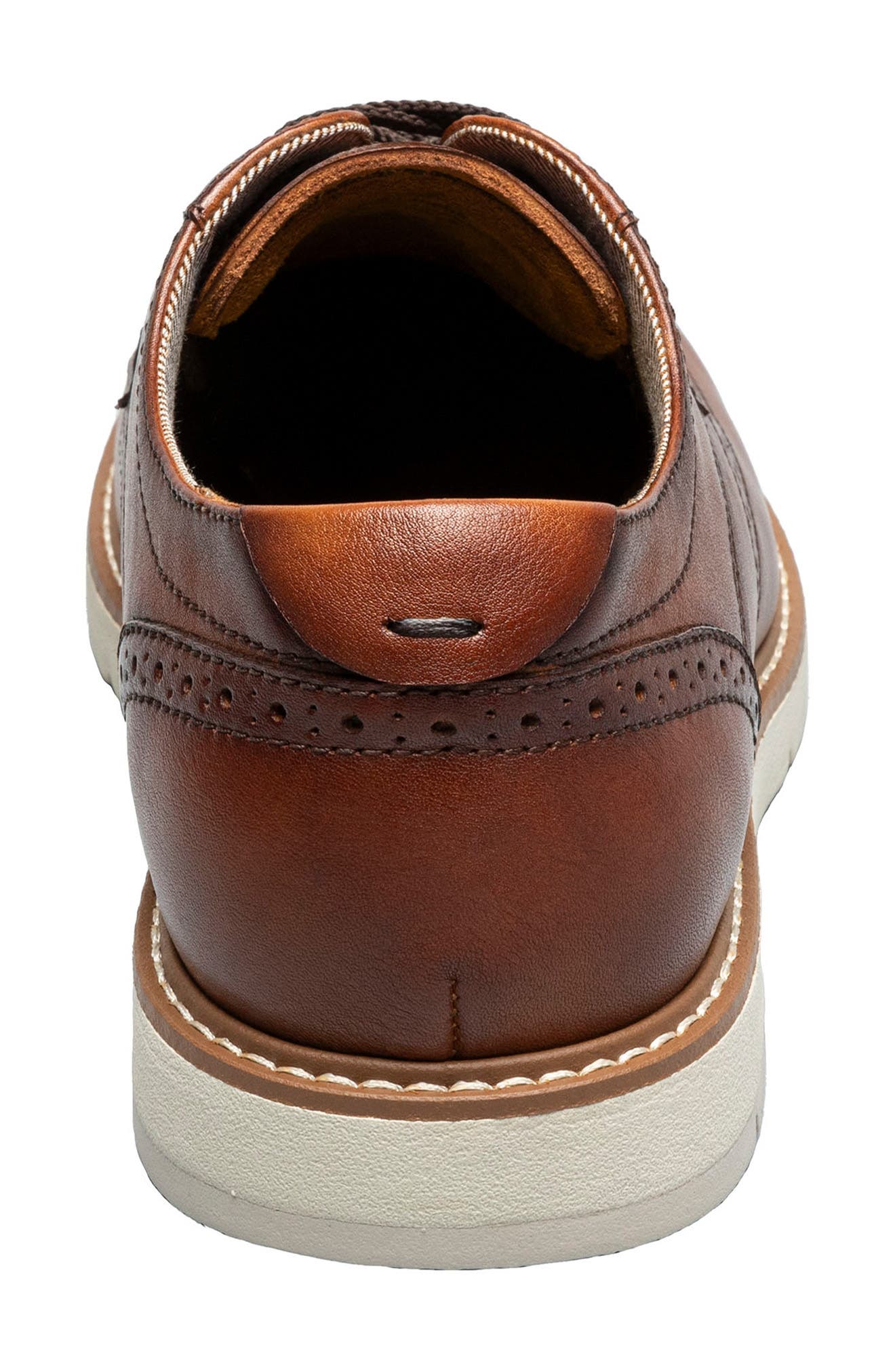 Florsheim Vecchio Wingtip Derby, Alternate, color, Cognac Multi