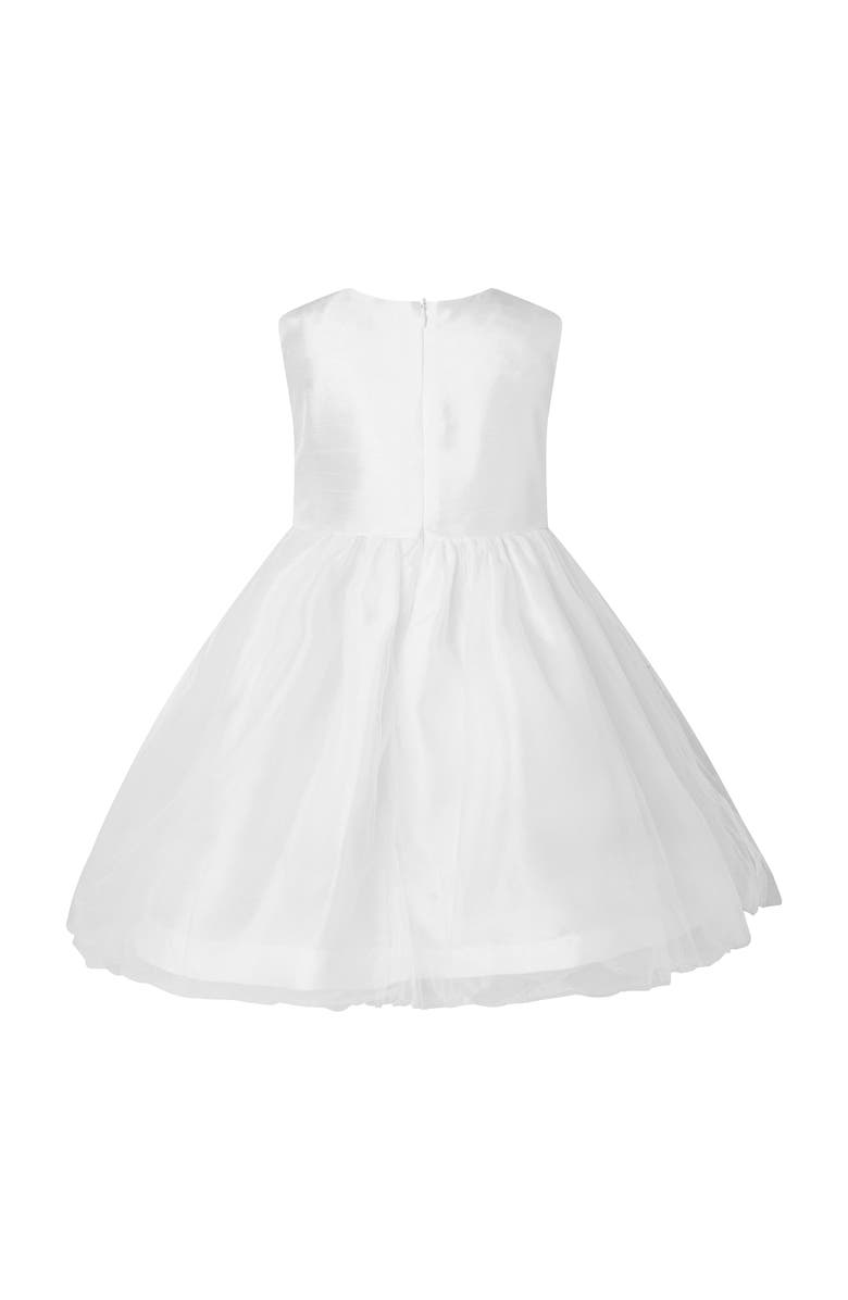 Rachel Riley Daisy Tulle Dress, Alternate, color, White