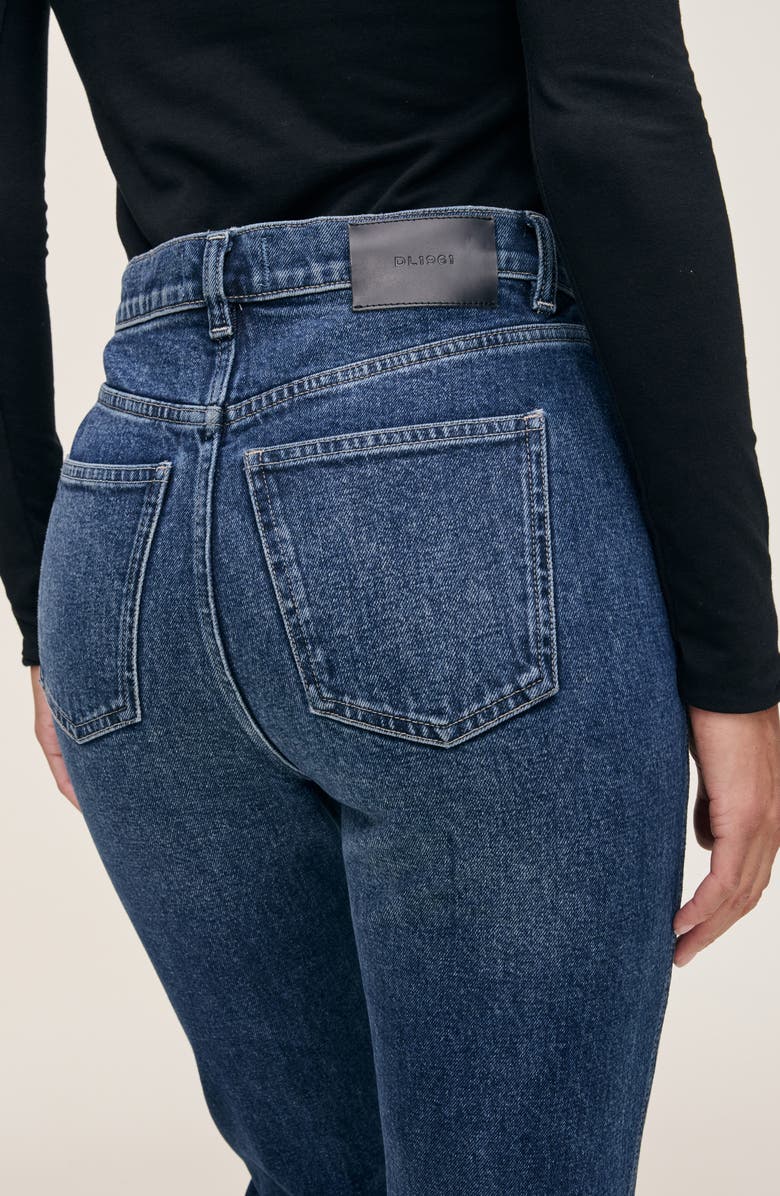 DL1961 Kristy High Waist Cigarette Jeans, Alternate, color, Moon Lake