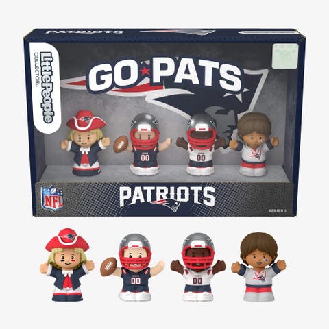 New England Patriots NFL Little People Collector Figure Set