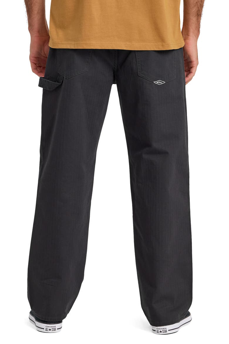 Herringbone Carpenter Pants, Alternate, color, PHANTOM