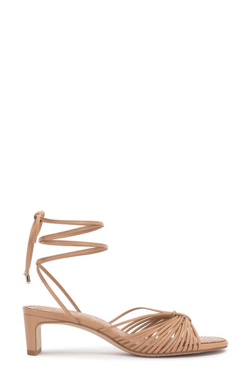 Vince Camuto Lory Ankle Wrap Sandal In Sandstone
