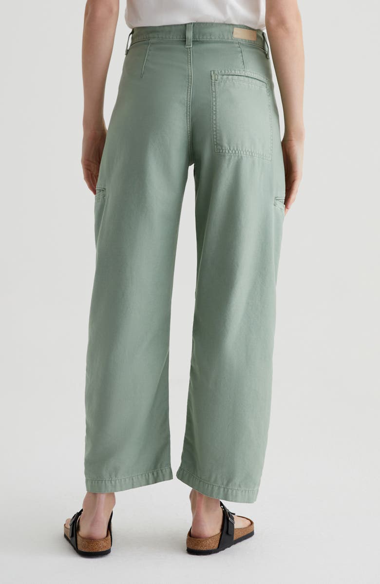 AG Hazal Ankle Barrel Utility Twill Pants, Alternate, color, 