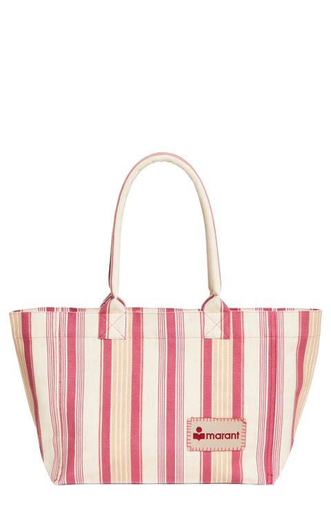 Small Yenky Stripe Canvas Tote