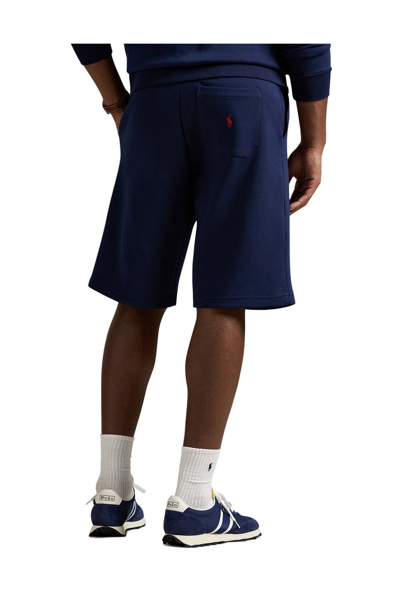 Polo Ralph Lauren Big & Tall Logo Double-Knit Shorts, Alternate, color, Cruise Navy