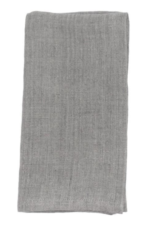 Stone Washed Linen Napkins - Set of 4