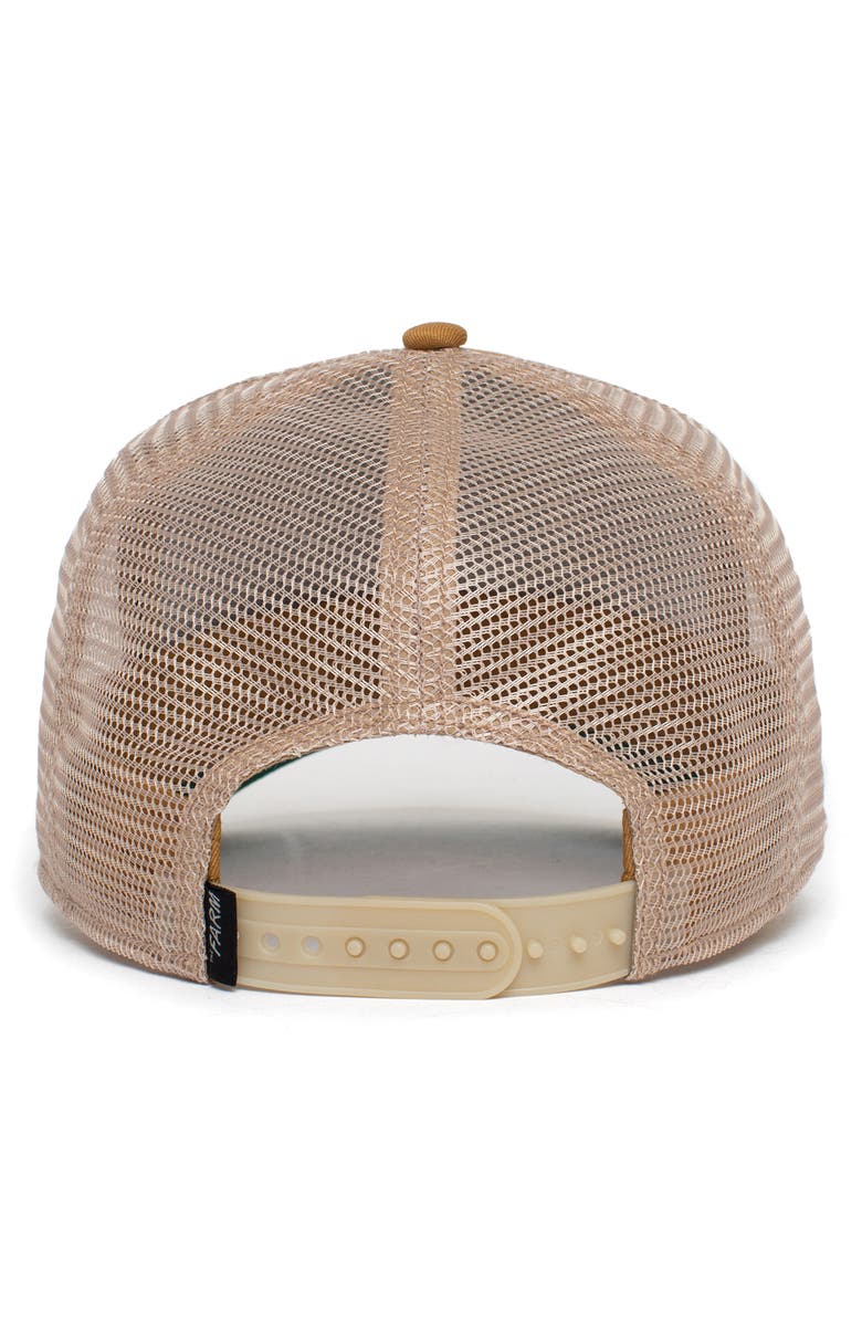 Goorin Bros. G.O.A.T. Patch Trucker Hat, Alternate, color, 