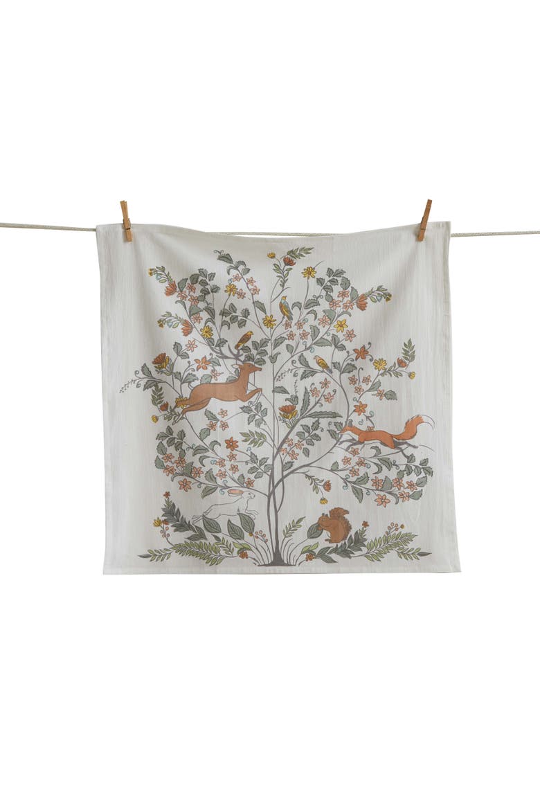 Artisona Tree Of Life Flour Sack Dt Multi Cotton Everyday, Main, color, Multicolored