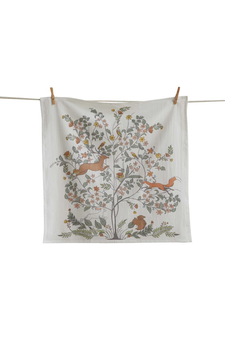 tag Artisona Tree Of Life Flour Sack Dt Multi Cotton Everyday, Main, color, Multicolored