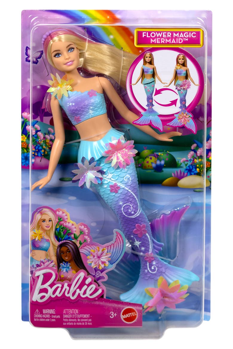 Flower Magic Mermaid™ Doll, Main, color, NONE