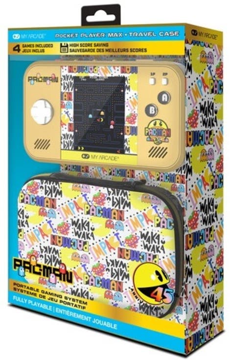 Myarcade Dgunl7165 Pacman 45Th Anv Pckt Player Max