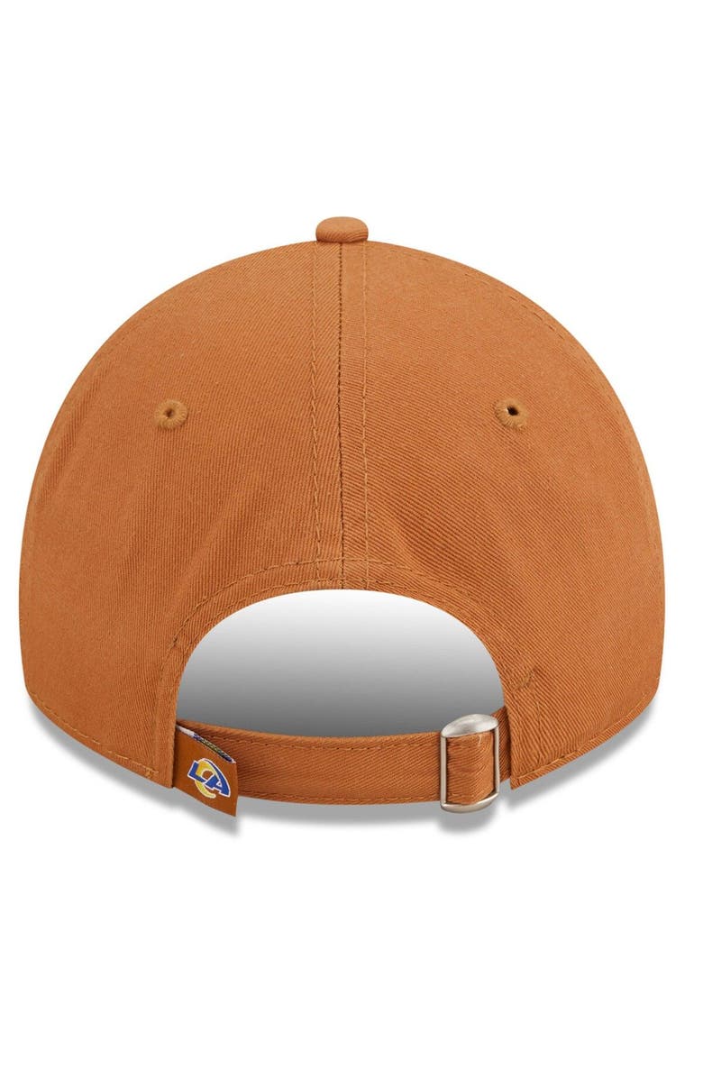 New Era Men's New Era Brown Los Angeles Rams Core Classic 2.0 9TWENTY Adjustable Hat, Alternate, color, Brown