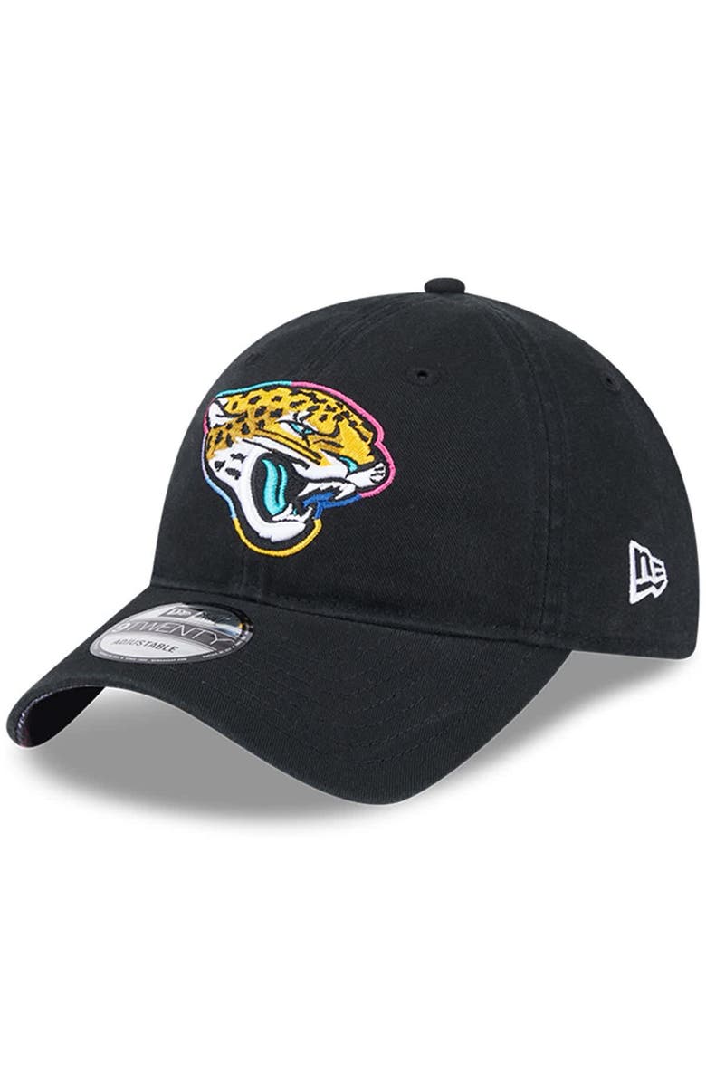 New Era Men's New Era Black Jacksonville Jaguars 2024 NFL Crucial Catch 9TWENTY Adjustable Hat, Alternate, color, 