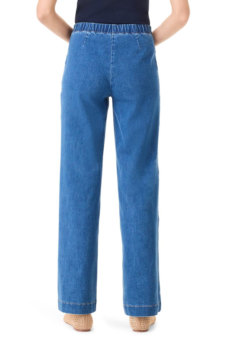 All Day Wide Leg Jeans, Alternate, color, ATLANTIC