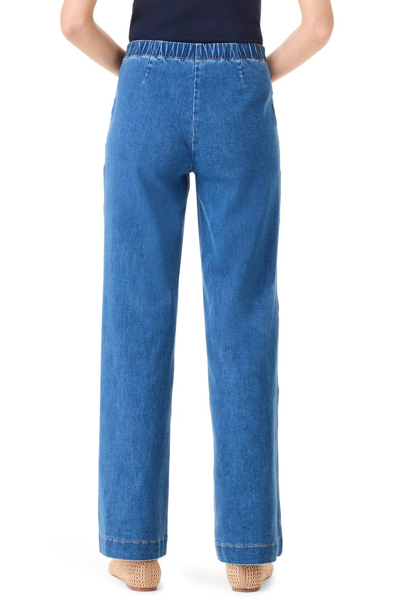 NIC+ZOE All Day Wide Leg Jeans, Alternate, color, Atlantic