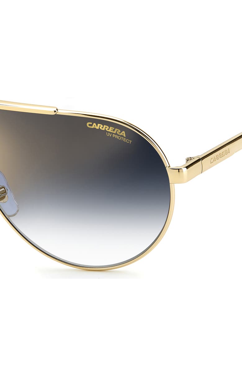 Carrera Eyewear 63mm Oversize Aviator Sunglasses, Alternate, color,