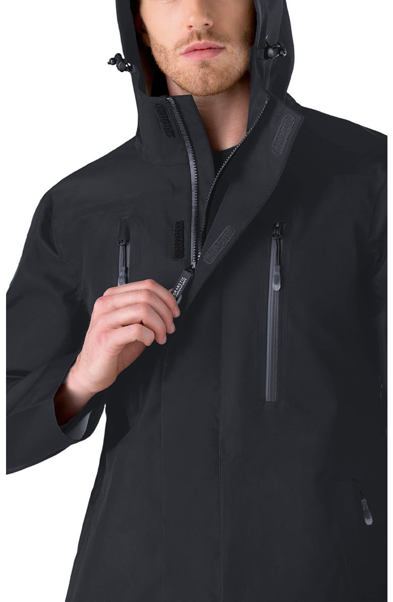Triple F.A.T. Goose Valen Men
s Rain jacket, Alternate, color, Black